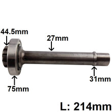 Kippwelle PTO 214mm Getriebe ZF 16S160 15220160213