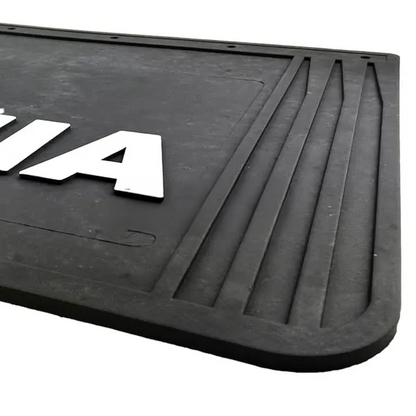 Schmutzfänger Spritzschutz LKW Scania 3D weißer Schriftzug 40x60cm
