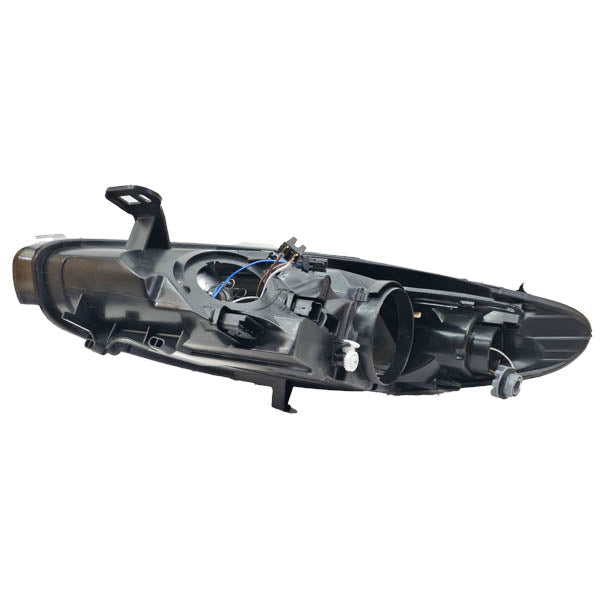 Rechter Scheinwerfer Renault Fluence 2013-16 | 26010-1331R, mit Projektorlinse, elektrischem Leuchtweitenregulierungsmotor, schwarzer Innenrahmen