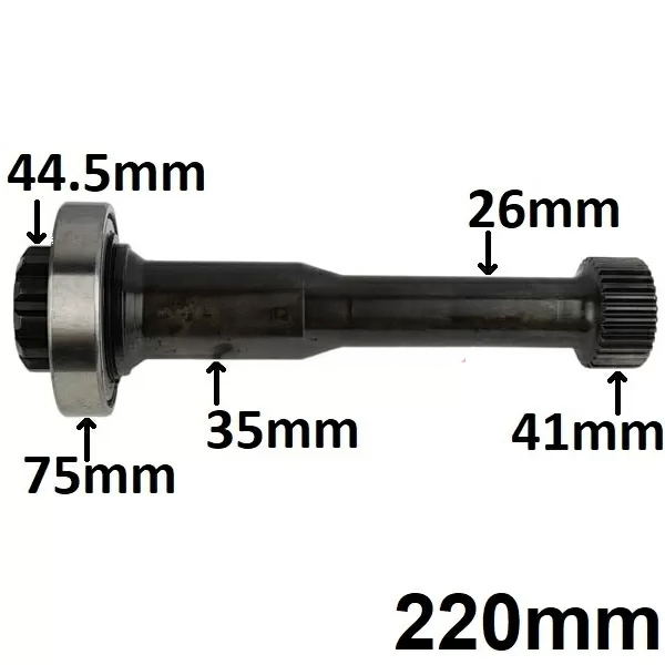 Kardanwelle Kippanlage Volvo Automatik AT2412 mit Retarder