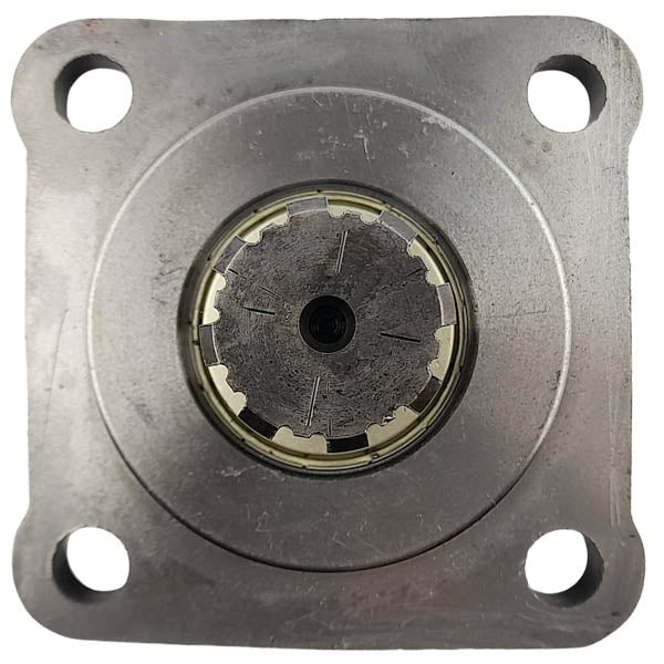 Zapfwellenadapter 4x3 Rundflansch Kardan Hydraulikpumpe