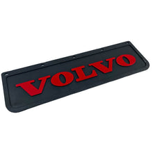 Spritzschutz Schmutzfänger Frontstoßstange Volvo rot Schrift 600x180mm
