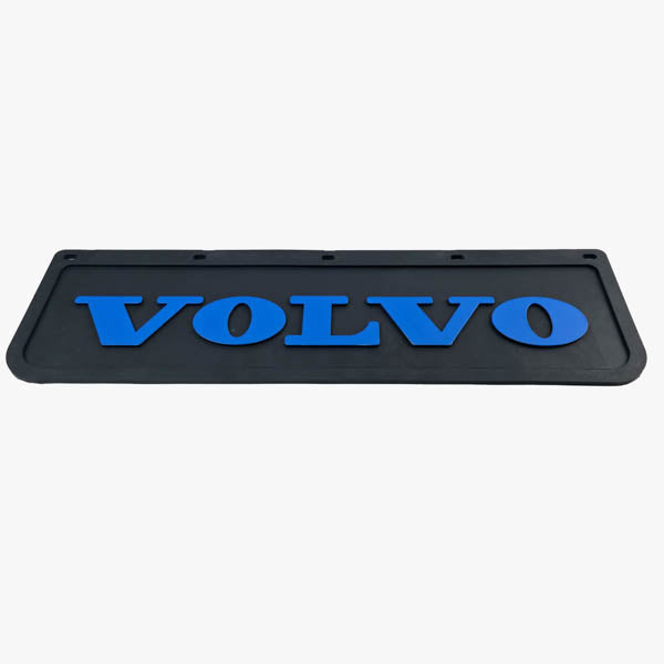 Spritzschutz Schmutzfänger Frontstoßstange Volvo blau Schrift 600x180mm