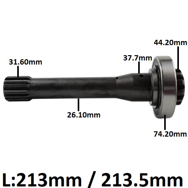 Kardanwelle Kippanlage ZF 16S151 213.5mm 15220151213