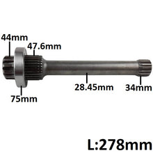 Kardanwelle 278mm PTO Mercedes Actros G155 mit Retarder 15236155278