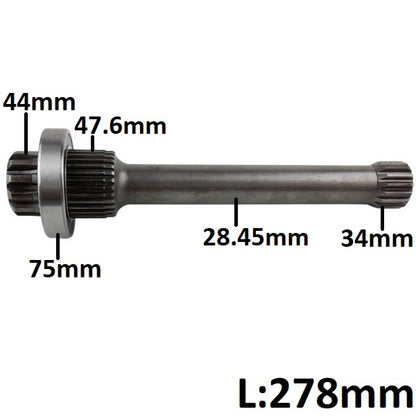 Kardanwelle 278mm PTO Mercedes Actros G155 mit Retarder 15236155278