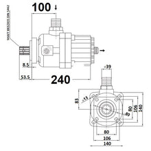 Hydraulikpumpe Kippanlage 105L 9 Kolben 16121051369