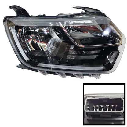 Scheinwerfer rechts Dacia Duster 2018-2021 260101133R LED manuell