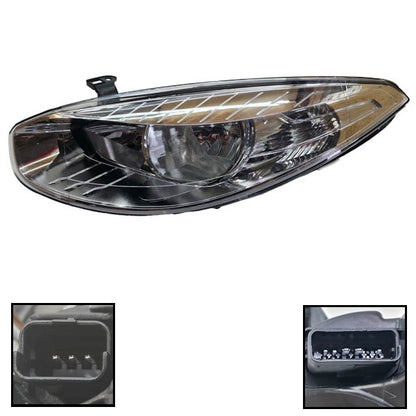 Linker Scheinwerfer Renault Fluence 2010-13 | 26060-8656R, mit elektrischem Leuchtweitenregulierungsmotor