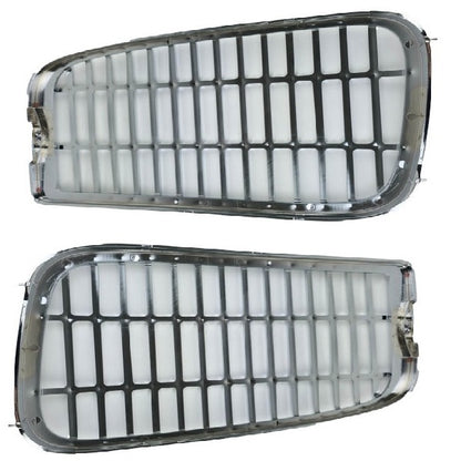 Set Scheinwerferrahmen Grill Mercedes Actros MP2 MP3 Chrom A9438260359 A9438260259