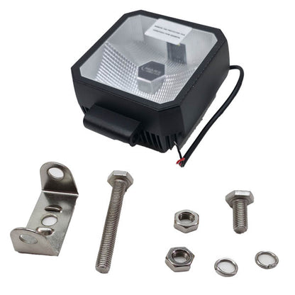 LED-Arbeitsscheinwerfer 30W 12-36V 6500K IP67 Aluminiumgehaeuse 110x110mm universal | XYLED