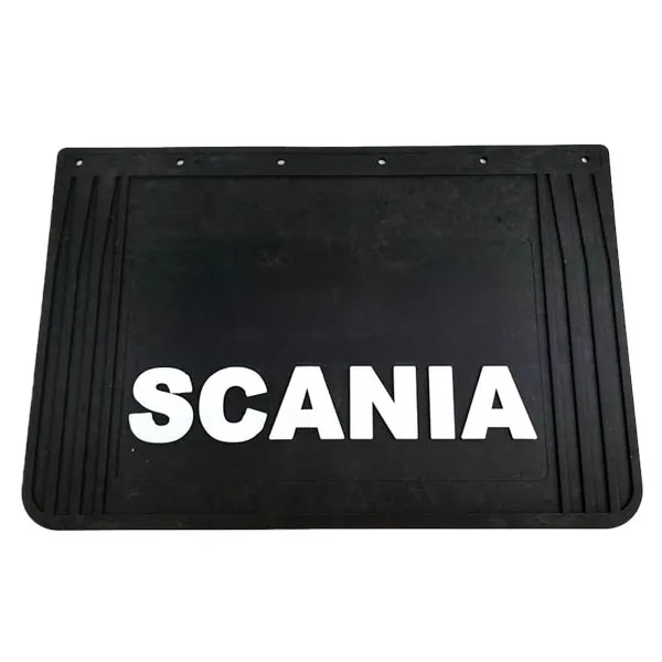 Schmutzfänger Spritzschutz LKW Scania 3D weißer Schriftzug 40x60cm