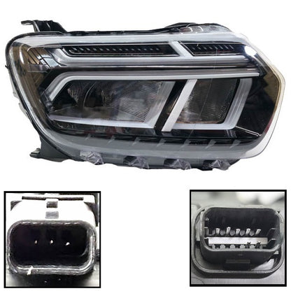 Scheinwerfer rechts Duster 2021-2024 260106194R LED weißer Rahmen