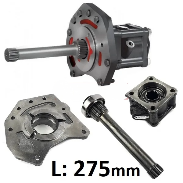 Nebenabtrieb Kippanlage Mercedes Actros Welle 275mm mit Retarder