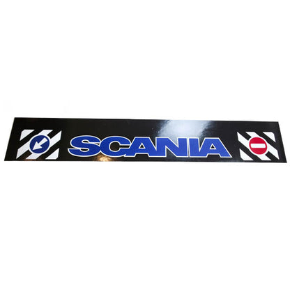 Schmutzfänger Spritzschutz Sattelzug Scania blau auf schwarz 40x240cm