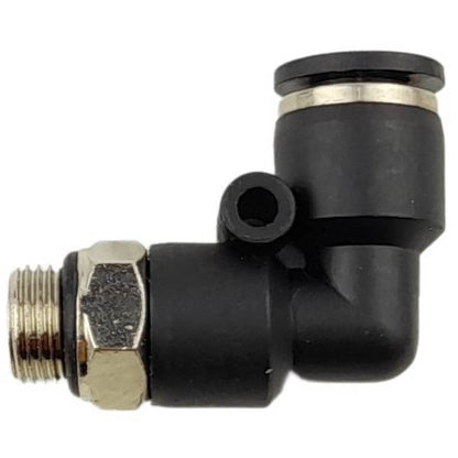 Kunststoff Steckverbinder L Kupplung 6mm Außengewinde 1/8 Zoll