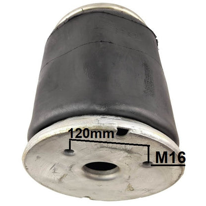 Luftfederbalg Sattelauflieger Cardi Zorzi Viberti | 391209K, 1R12703, mit Metallkolben, links, rechts