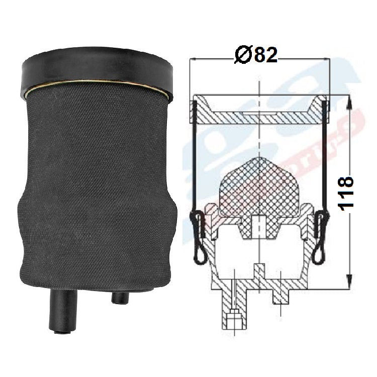 Fahrerhausstoßdämpfer Renault Kerax Midlum Premium Volvo FE | 5010130797, 5010629414, 20906196, 20591506, vorne, links, rechts