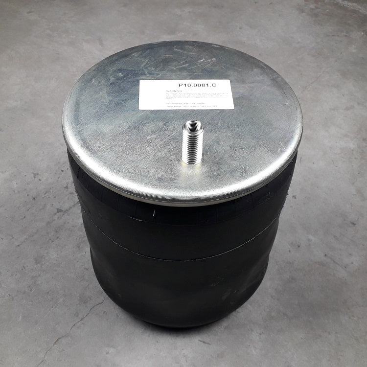 Luftfederbalg Sattelauflieger mit Achse Hendrickson | HS251087, 30081K, 946.328.04.01, mit Metallkolben, Standard