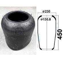 Luftfederbalg Iveco EuroTech MAN 3 TGA F/M 90 F/M/L 2000 | 1F20B1, 81436010134, 81436010150, ohne Kolben, Standard