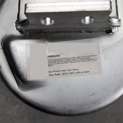 Luftfederbalg Antriebsachse Iveco Stralis Cursor | 41270462, V1E191, mit Kunststoffkolben, vorne, hinten, links