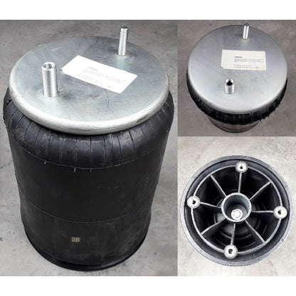 Luftfederbalg Sattelauflieger Achse Hendrickson SAF | 4159NP13, MSK20000, B6195 B3842 B3411, 4810N03, mit Kunststoffkolben, Standard