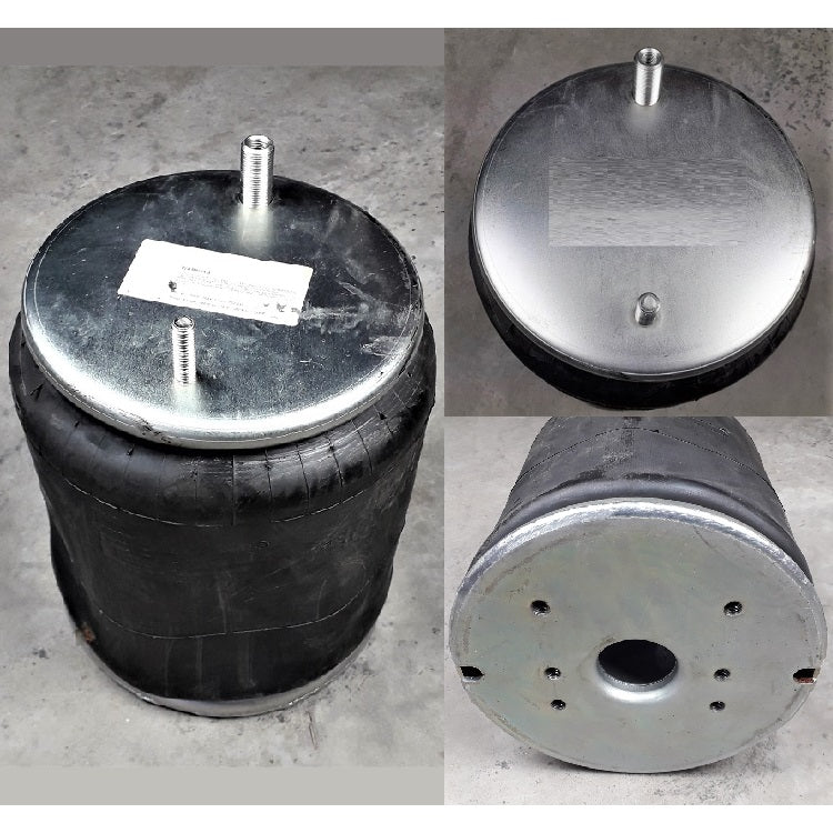 Luftfederbalg Sattelauflieger Fruehauf mit Achse ROR | 391208K, mit Metallkolben, Standard