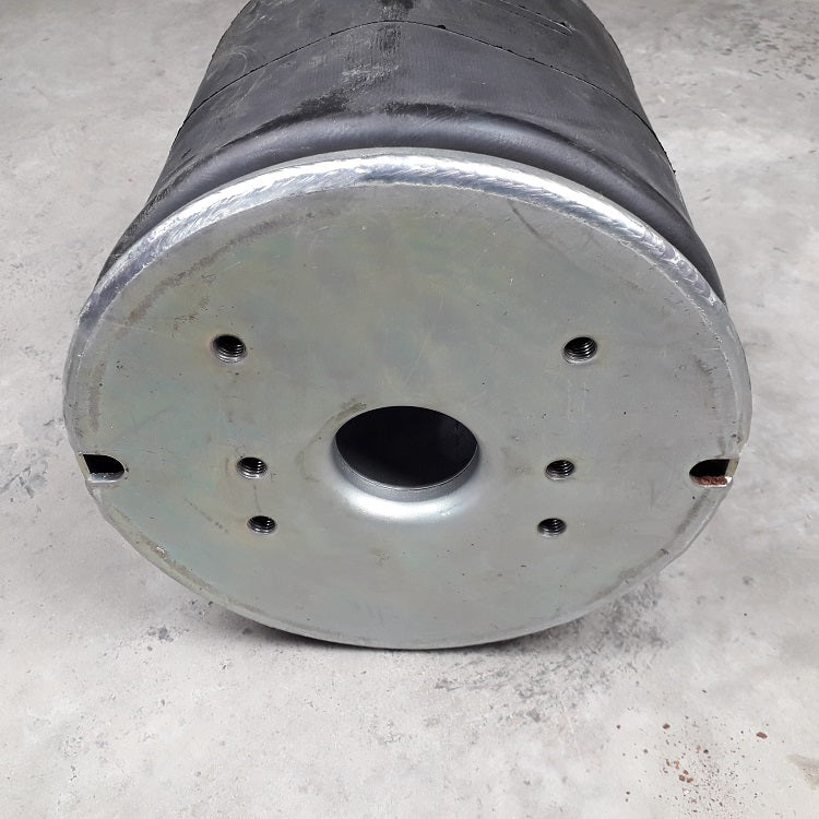 Luftfederbalg Sattelauflieger Fruehauf mit Achse ROR | 391208K, mit Metallkolben, Standard
