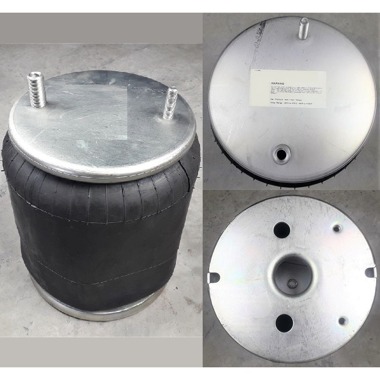Luftfederbalg Sattelauflieger Fruehauf DAF F | 202302, MOO1782, MOO1472, W01M589089, mit Metallkolben, Standard