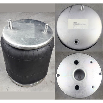 Luftfederbalg Sattelauflieger Fruehauf DAF F | 202302, MOO1782, MOO1472, W01M589089, mit Metallkolben, Standard
