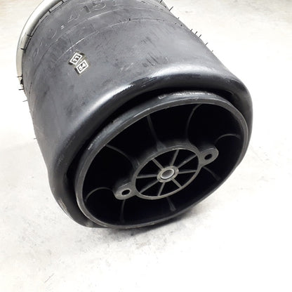 Luftfederbalg Sattelauflieger Fruehauf mit Achse ROR Meritor | 4157NP10, UJB0975, D12B29, 1T15MPW-7, W01M586315, mit Kunststoffkolben, Standard