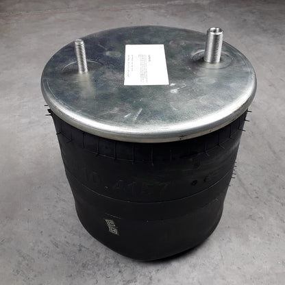 Luftfederbalg Sattelauflieger Fruehauf mit Achse ROR Meritor | 4157NP10, UJB0975, D12B29, 1T15MPW-7, W01M586315, mit Kunststoffkolben, Standard