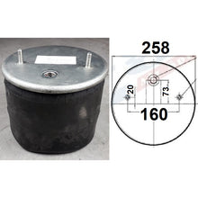 Luftfederbalg Sattelauflieger Gigant | 344007-01, 4007NP01, ohne Kolben, Standard