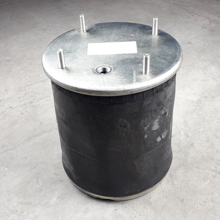Luftfederbalg Sattelauflieger Fruehauf mit Achse SAF | 4008NP01, 1T19L-12, W01M588765, 1D28C-12, mit Metallkolben, Standard