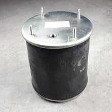 Luftfederbalg Sattelauflieger Fruehauf mit Achse SAF | 4008NP01, 1T19L-12, W01M588765, 1D28C-12, mit Metallkolben, Standard