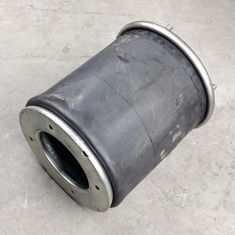 Luftfederbalg Sattelauflieger Fruehauf mit Achse SAF | 4008NP01, 1T19L-12, W01M588765, 1D28C-12, mit Metallkolben, Standard