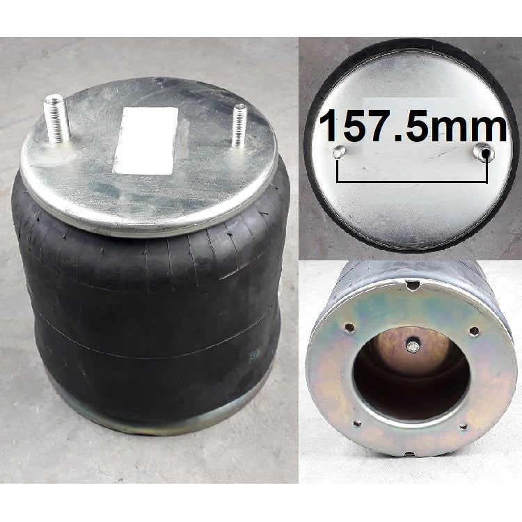 Luftfederbalg Sattelauflieger mit Achse SMB ROR Meritor | 4156NP07, 1R12719, 20.4156.7CM, W013589361, mit Metallkolben, Standard
