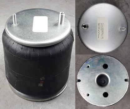 Luftfederbalg Sattelauflieger Fruehauf mit Achse ROR Meritor | 4156NP09, D12B16, W01M589089, mit Metallkolben, Standard