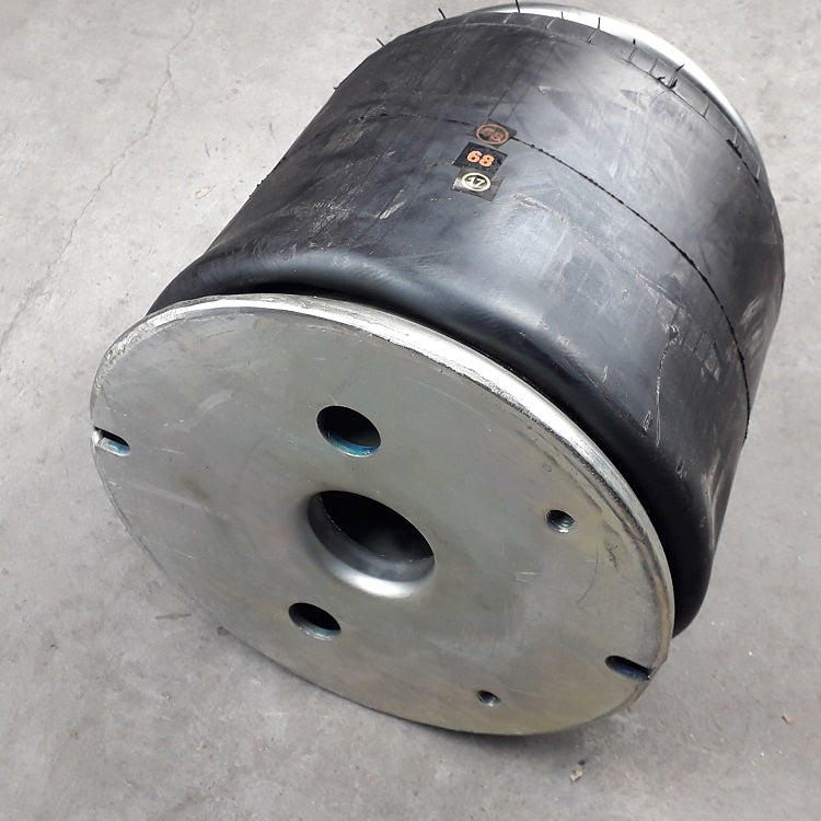 Luftfederbalg Sattelauflieger Fruehauf mit Achse ROR Meritor | 4156NP09, D12B16, W01M589089, mit Metallkolben, Standard
