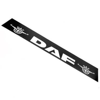 Schmutzfänger Spritzschutz hinten DAF 40x240cm Logo Schrift