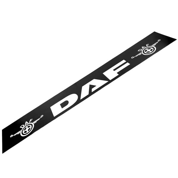 Schmutzfänger Spritzschutz hinten DAF 40x240cm Logo Schrift