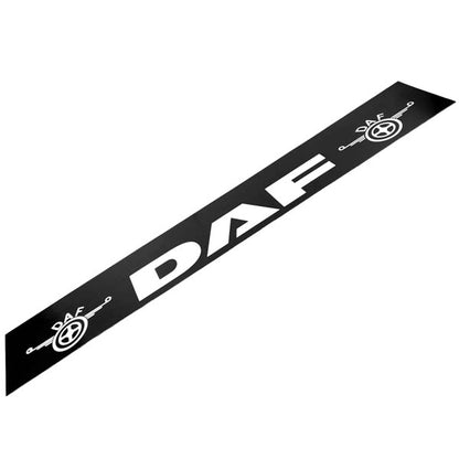Schmutzfänger Spritzschutz hinten DAF 40x240cm Logo Schrift
