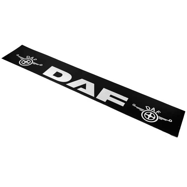 Schmutzfänger Spritzschutz hinten DAF 40x240cm Logo Schrift