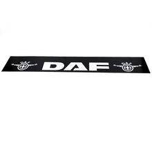 Schmutzfänger Spritzschutz hinten DAF 40x240cm Logo Schrift