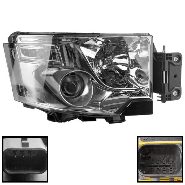 Renault Premium 3 rechter Scheinwerfer mit LED-Tagfahrlicht | 7482622272