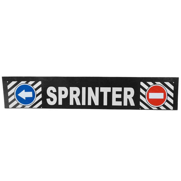Schmutzfänger Spritzschutz hinten Mercedes Sprinter 35x185cm Gummi