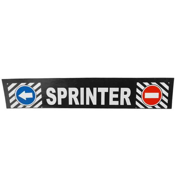 Schmutzfänger Spritzschutz hinten Mercedes Sprinter 35x185cm Gummi