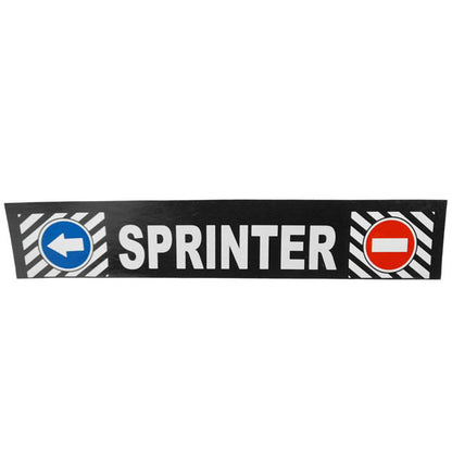 Schmutzfänger Spritzschutz hinten Mercedes Sprinter 35x185cm Gummi