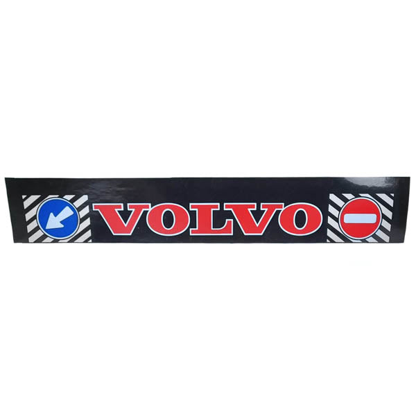 Schmutzfänger Spritzschutz Sattelzug Volvo rote Schrift 40x240cm