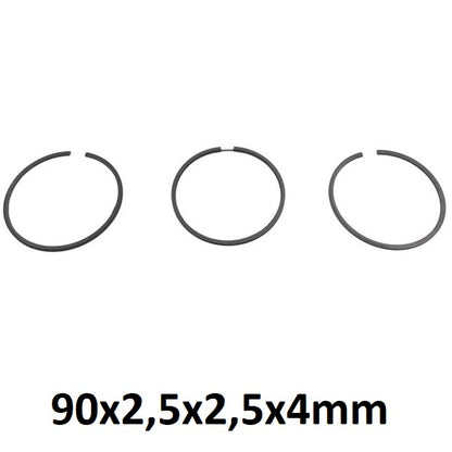 Verdichtersegmente 90x2,5x2,5x4 | MAN, Mercedes